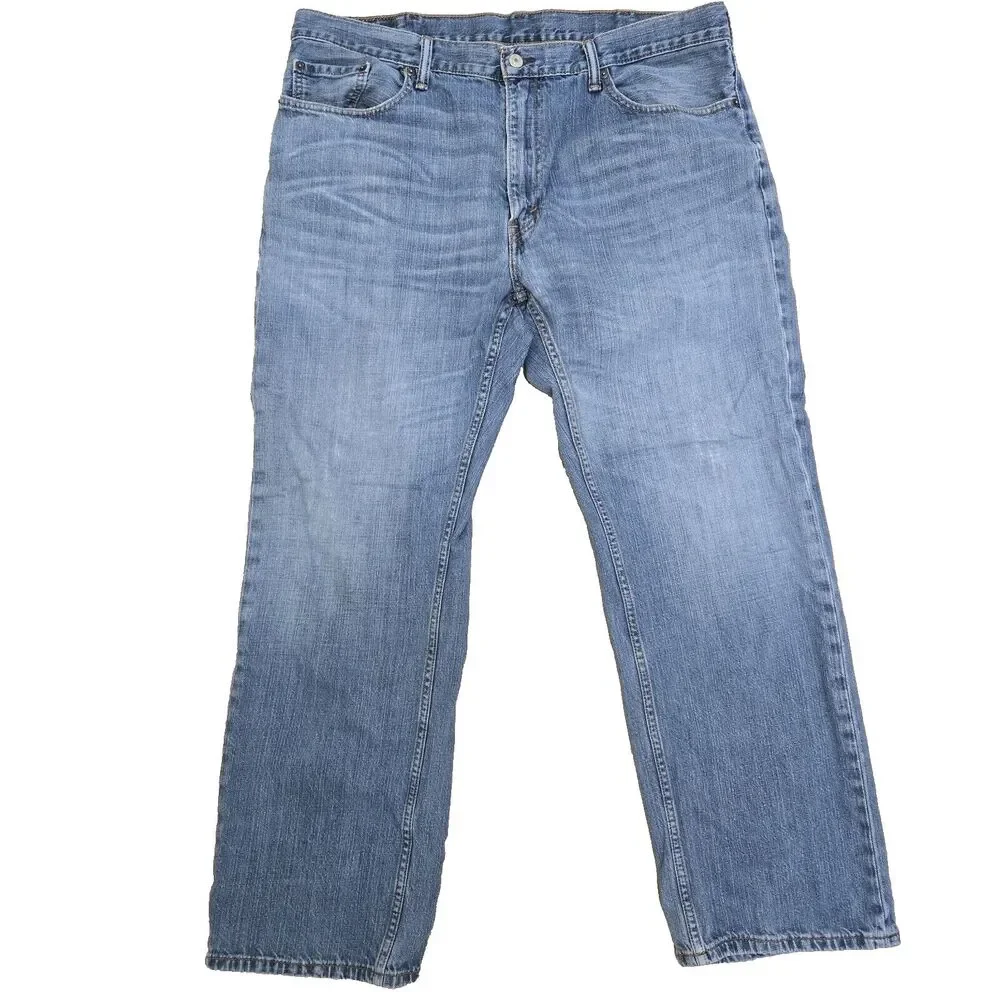 Levi's 559 Relaxed Straight Fit Jeans sz 38x32 Medium Wash Denim 100% Cotton